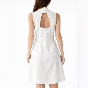 Akris White Midi Dress